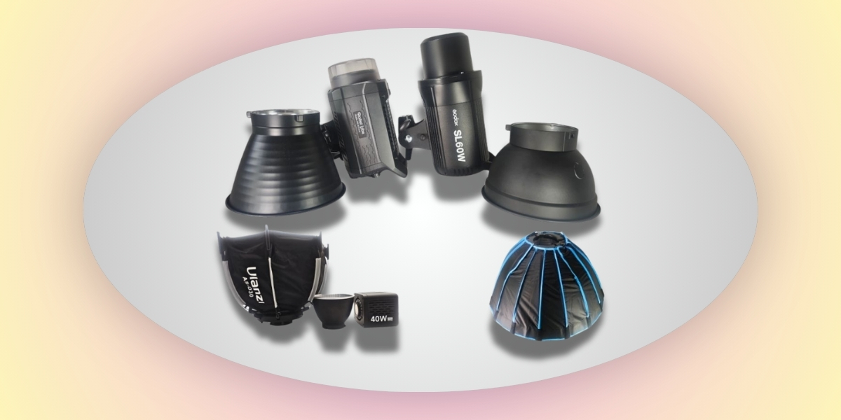 Licht-Ergänzung mit Godox SL60W, Ulanzi 40W LED und Softboxen zum Mieten