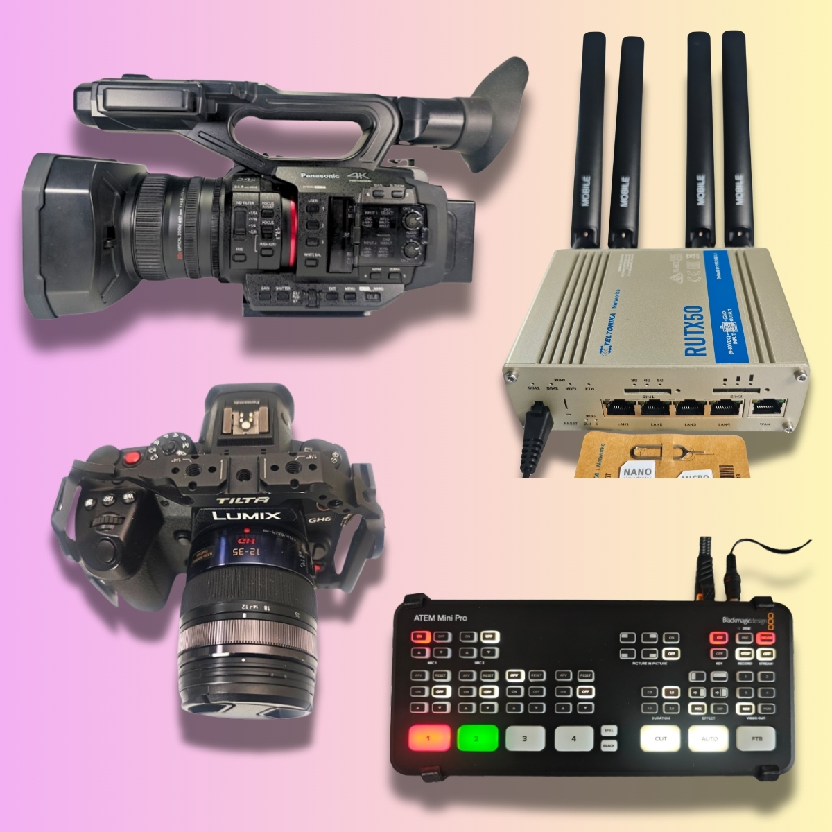 Streaming & Hybrid Event Kit Pro mieten